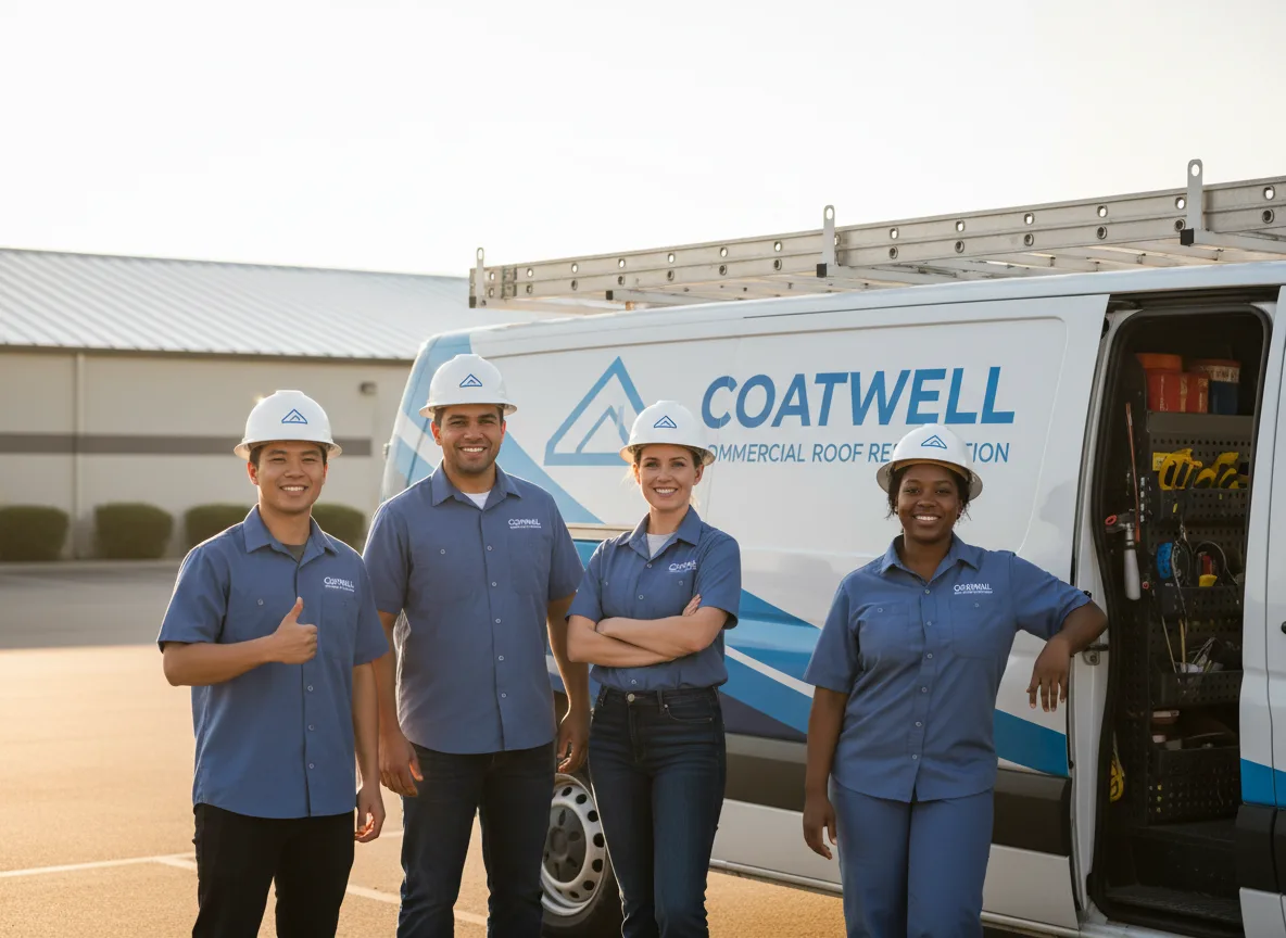 Commercial roof coating company in Westbrook, MN